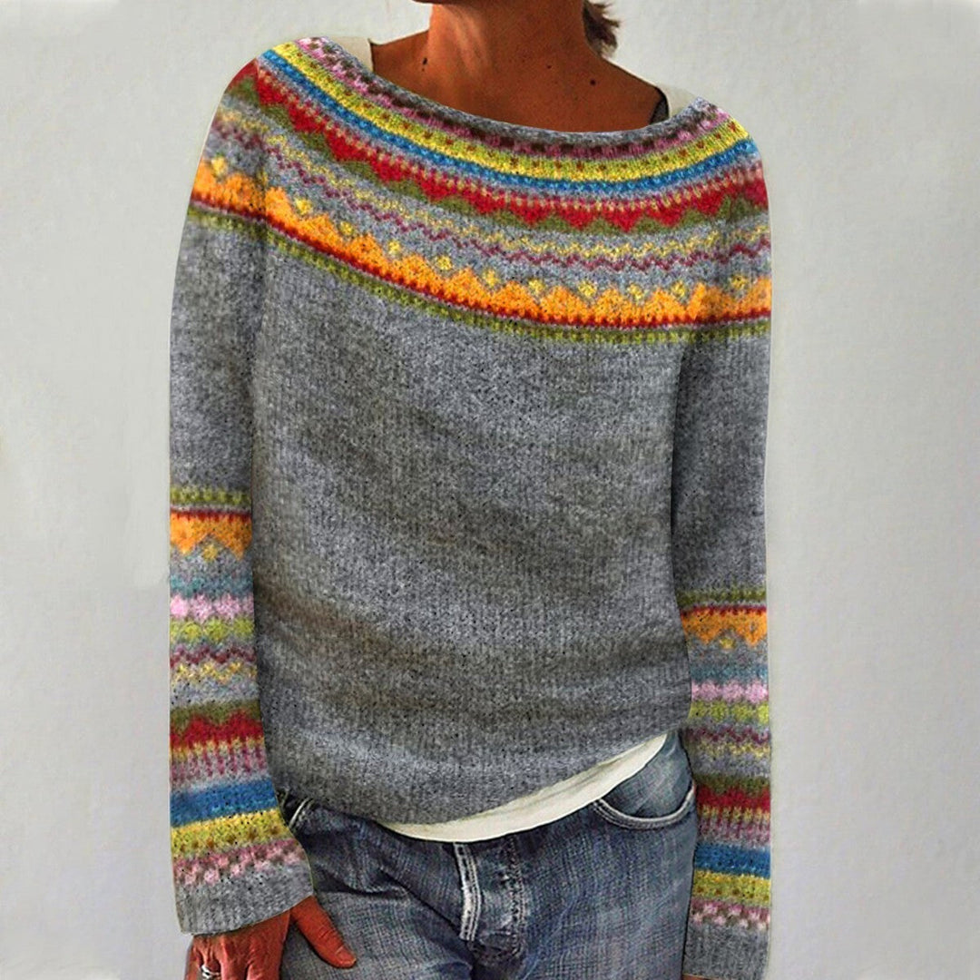 Kira | Ladies Retro Sweater