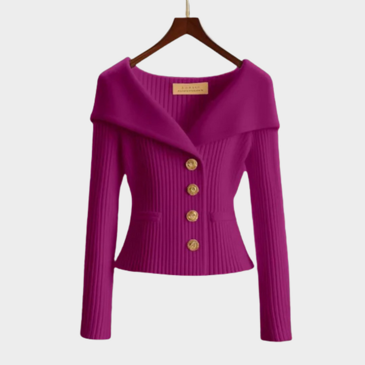 Juliana | Elegant Cardigan with Buttons for Women