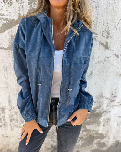 Sophie™ | Corduroy Hoodie Jacket