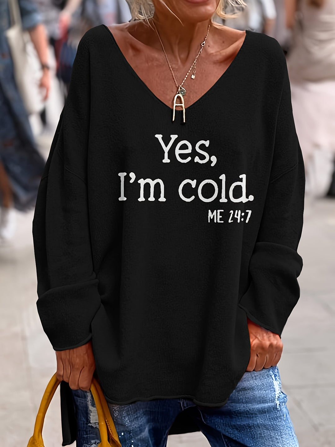 Paula | Ladies casual oversized jumper