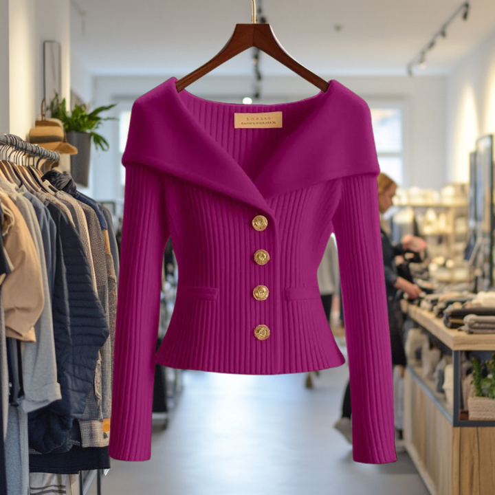 Juliana | Elegant Cardigan with Buttons for Women
