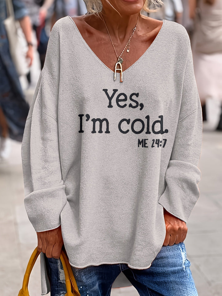 Paula | Ladies casual oversized jumper