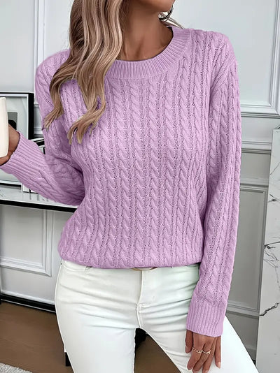 Bernila | Ladies' Cable Knit Jumper