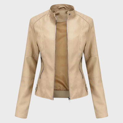 Romina | Casual Leather Jacket