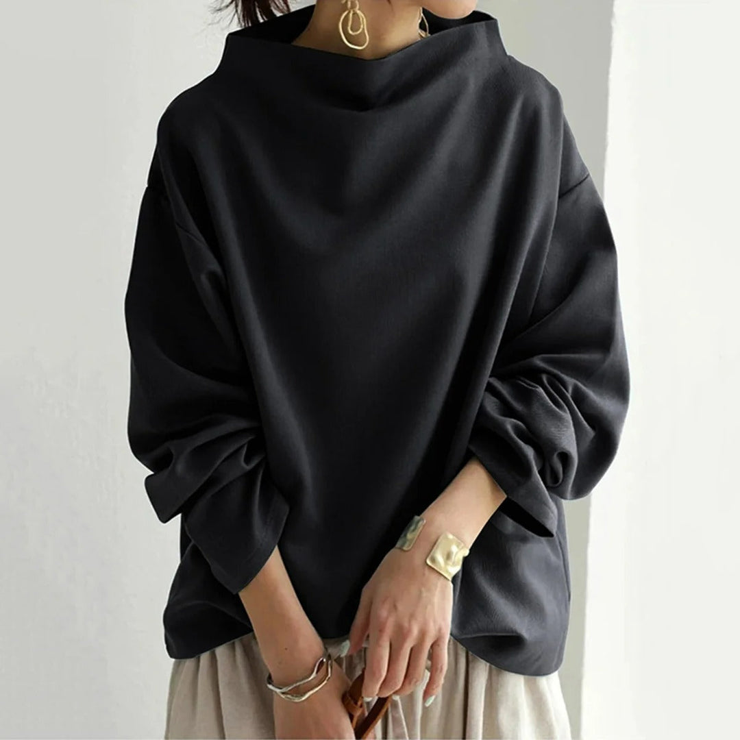 Maddy | High Neck Pullover