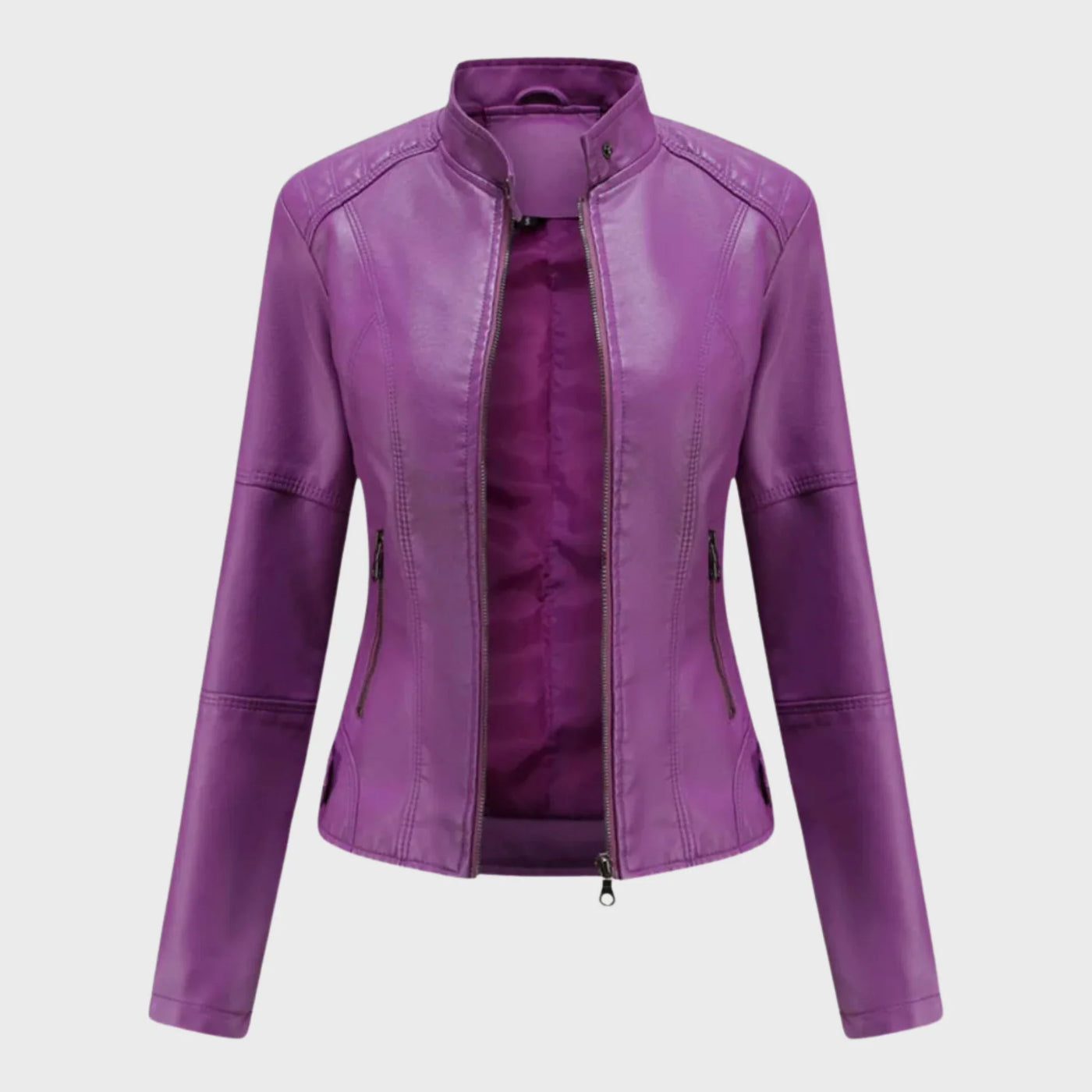 Romina | Casual Leather Jacket