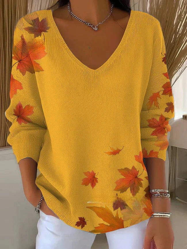 Maravillas | Elegant V-neck sweater