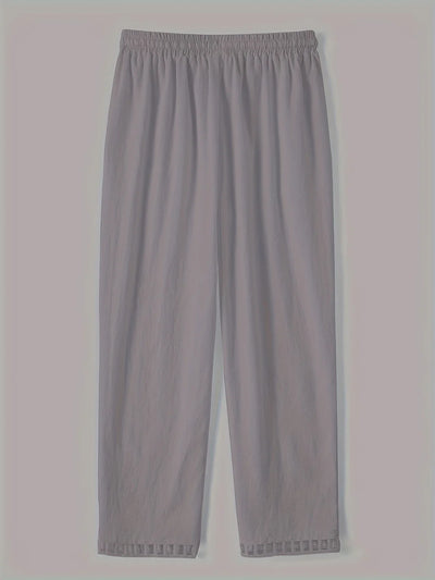 Tracey | Contrast Trim Cropped Pants