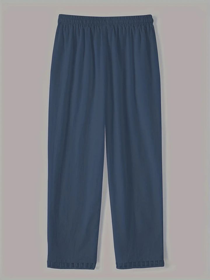 Tracey | Contrast Trim Cropped Pants