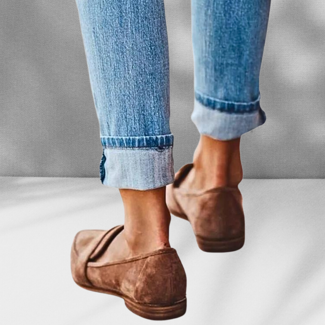 Chinda | Comfortable Non Slip Flat Loafer