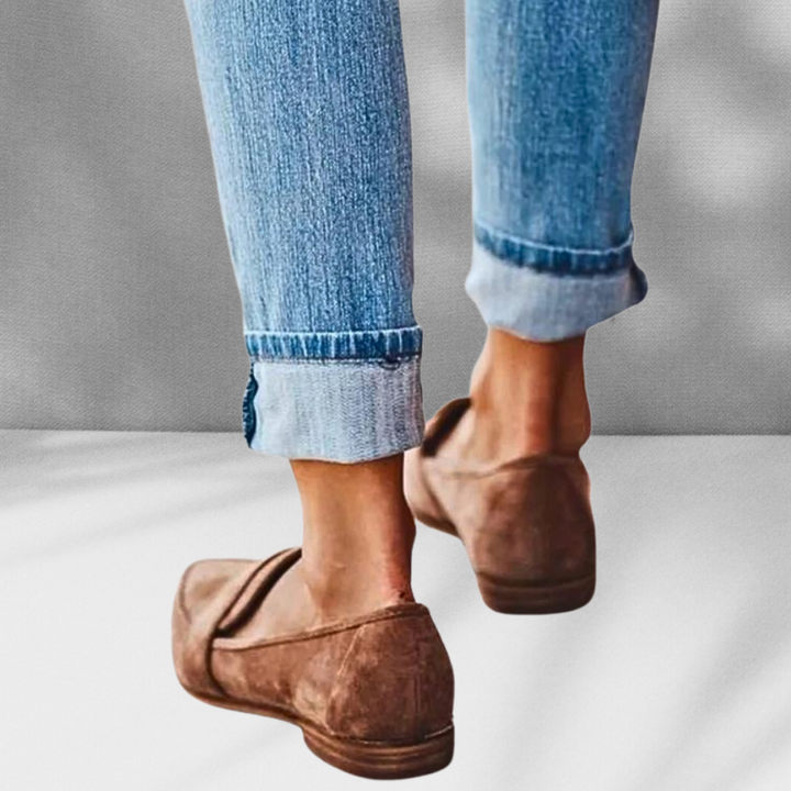 Chinda | Comfortable Non Slip Flat Loafer