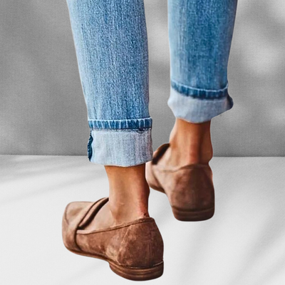 Chinda | Comfortable Non Slip Flat Loafer