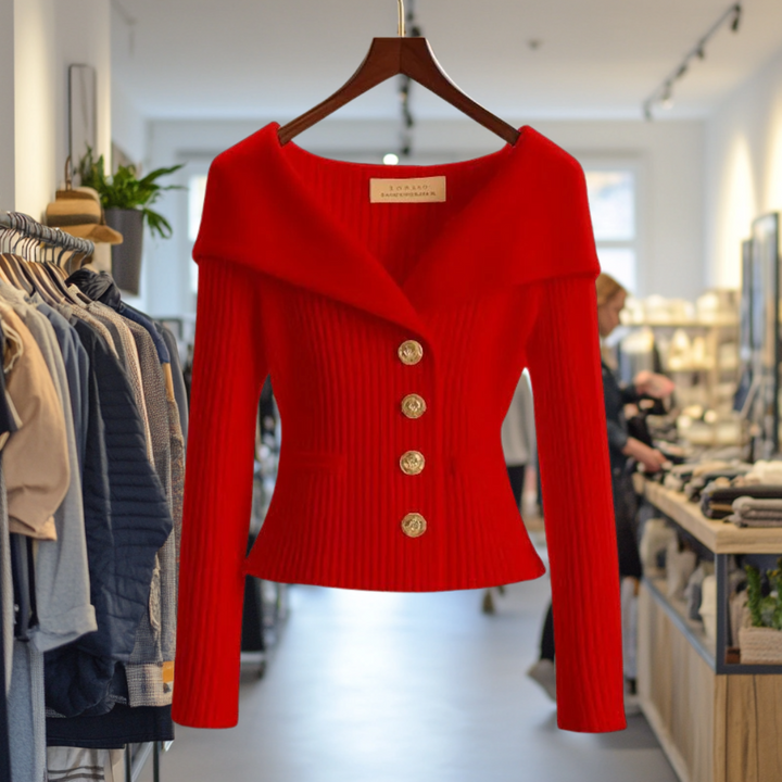 Juliana | Elegant Cardigan with Buttons for Women