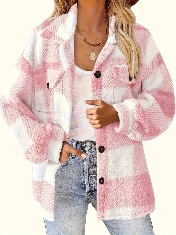 Elena | Plush Fleece Winter Jacket