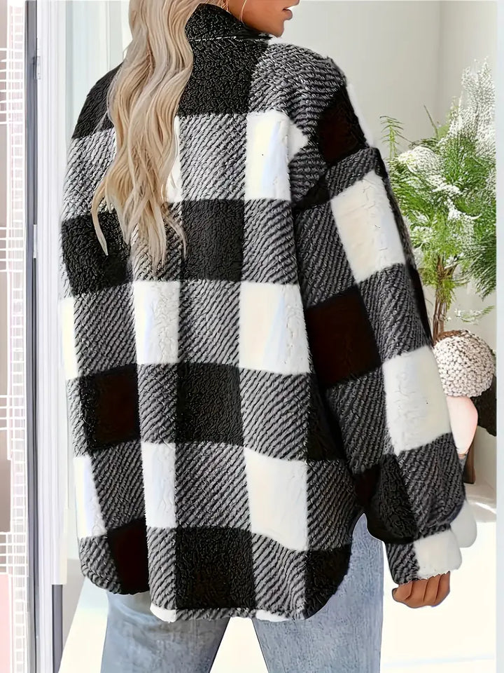 Elena | Plush Fleece Winter Jacket
