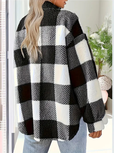 Elena | Plush Fleece Winter Jacket
