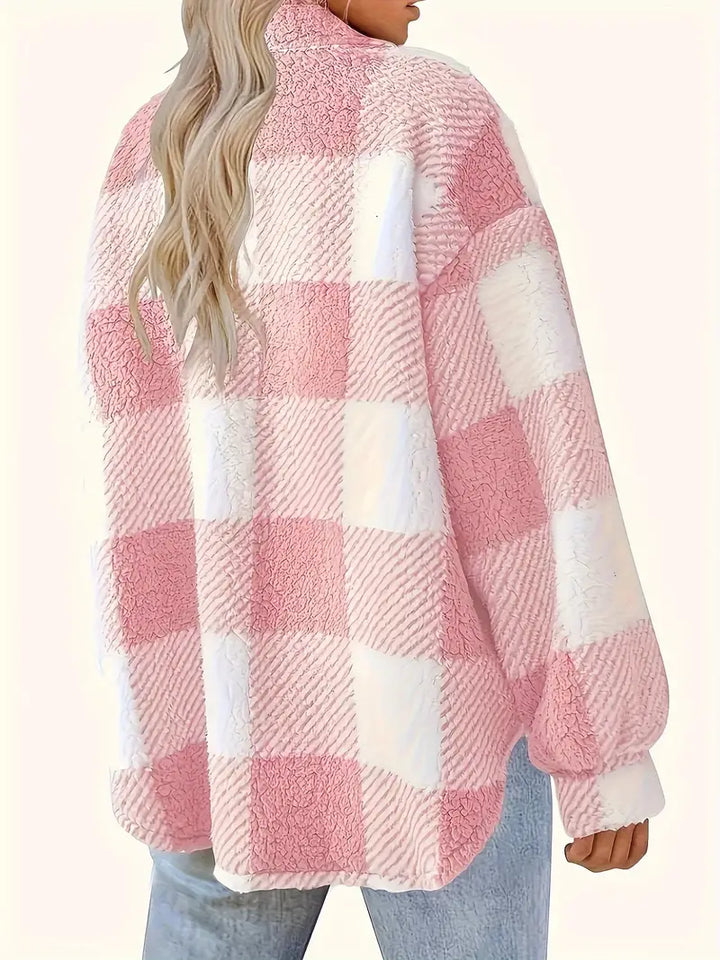 Elena | Plush Fleece Winter Jacket