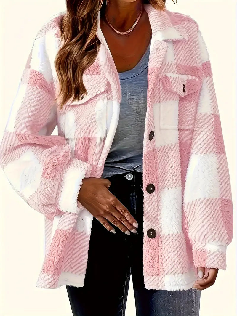 Elena | Plush Fleece Winter Jacket
