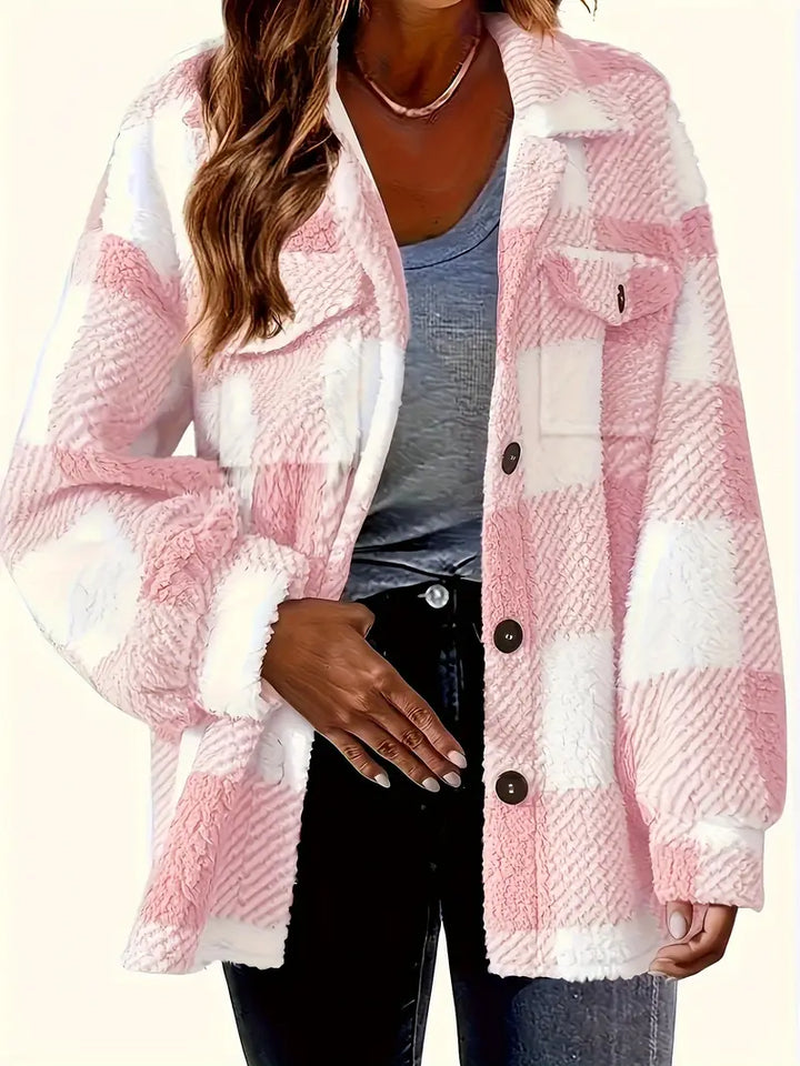 Elena | Plush Fleece Winter Jacket