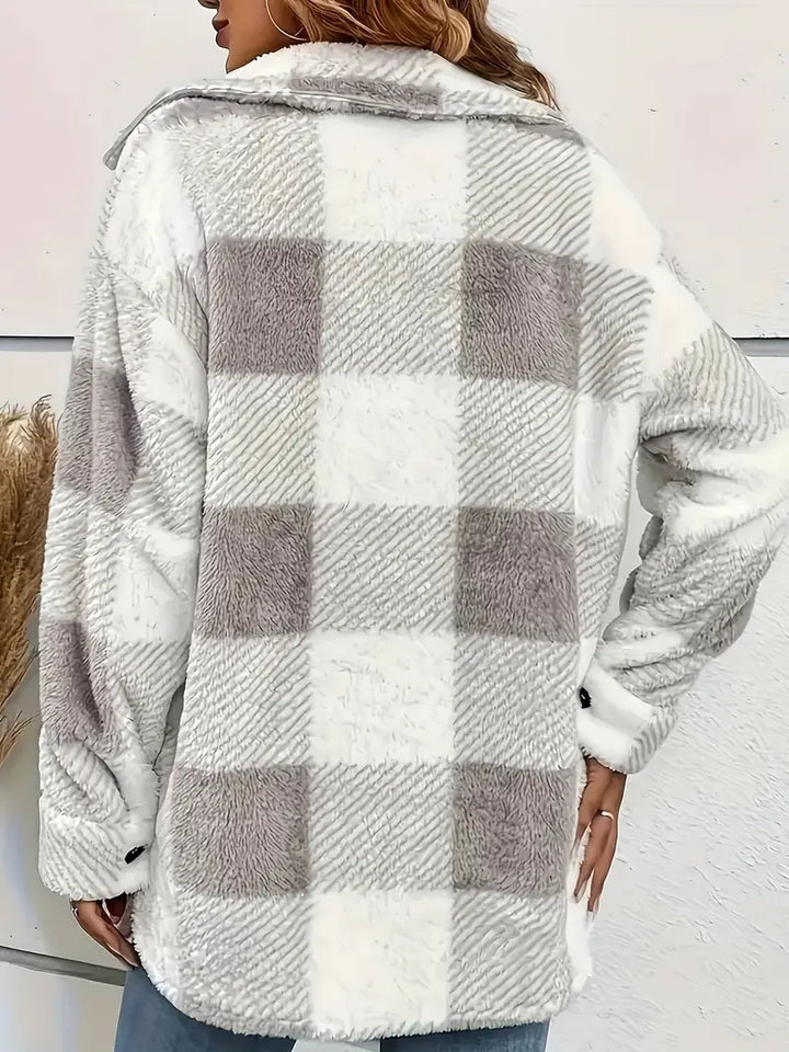 Elena | Plush Fleece Winter Jacket