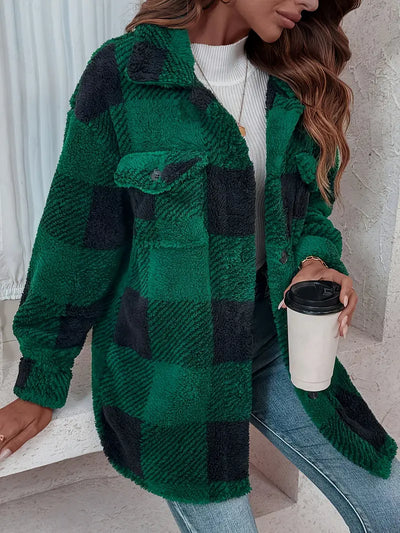 Elena | Plush Fleece Winter Jacket