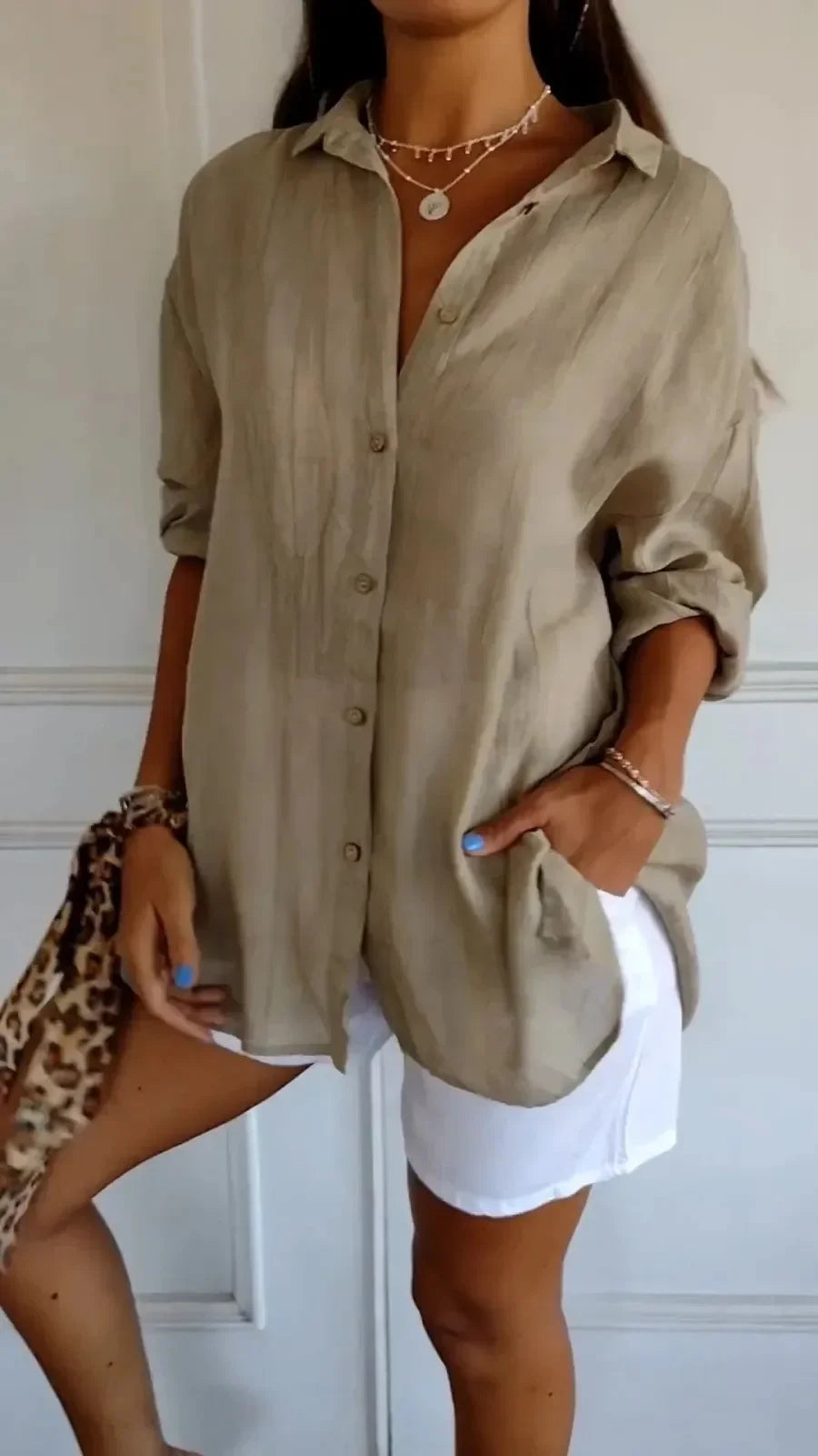 Maureen - Elegant Autumn Shirt