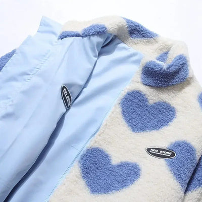 Daria™ | Reversible heart-pattern jacket