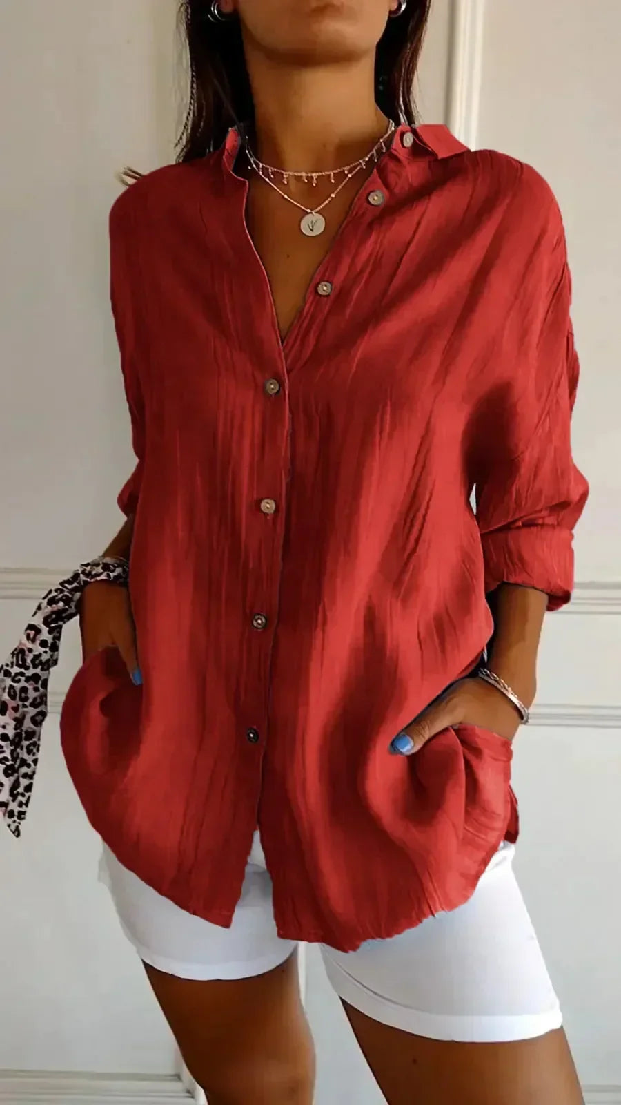 Maureen - Elegant Autumn Shirt