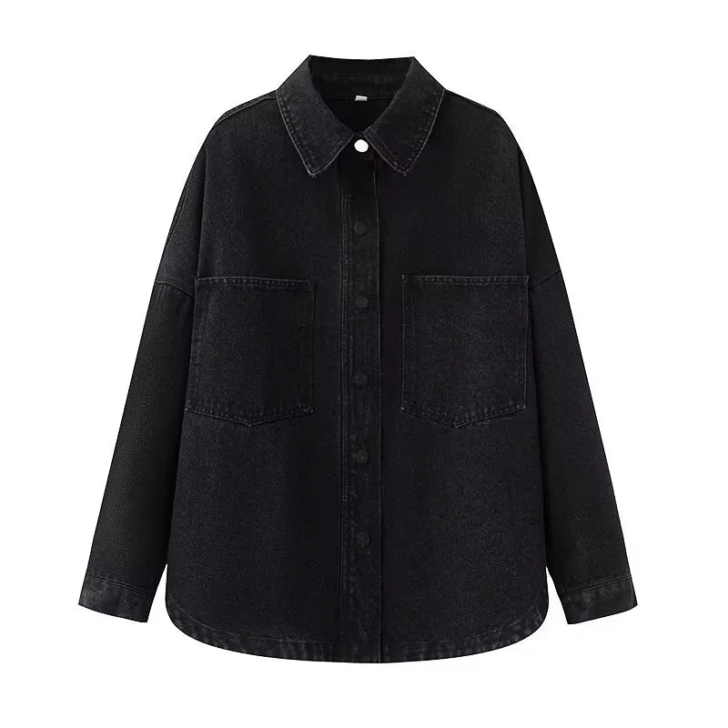 Shela | Denim Vintage Shirt Jacket