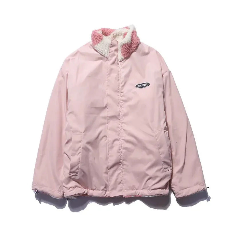 Daria™ | Reversible heart-pattern jacket