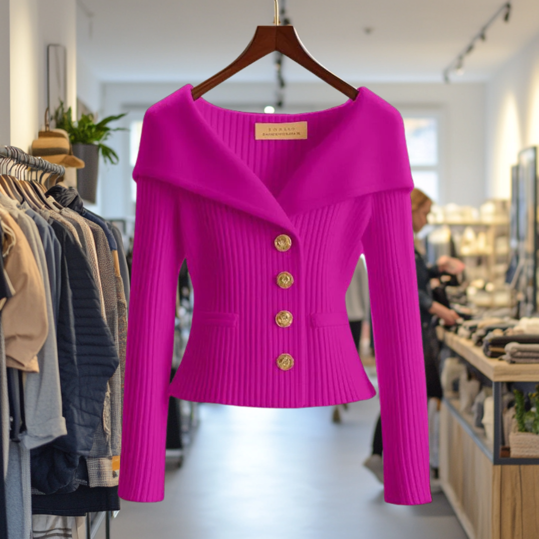 Juliana | Elegant Cardigan with Buttons for Women