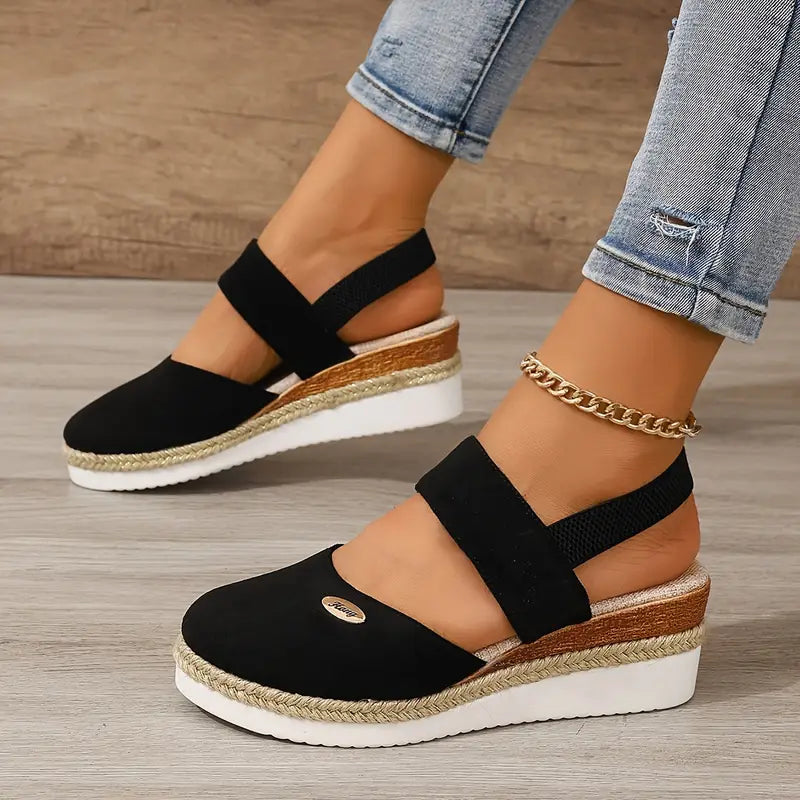 Antonella | Orthopedic sandals with platform, breathable and relaxed