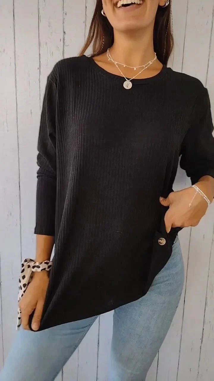 Alice | Soft Button-Down Top