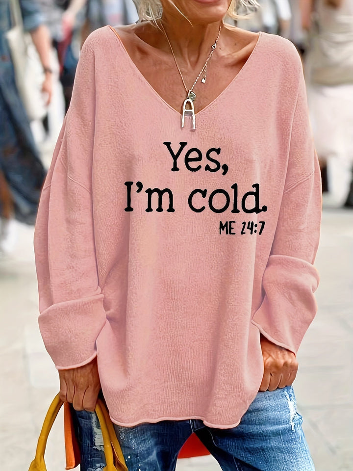 Paula | Ladies casual oversized jumper