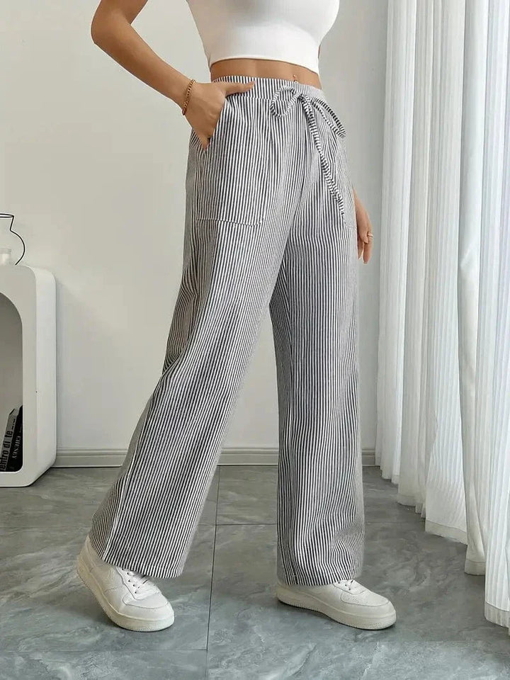 Liora | Stripe Pants