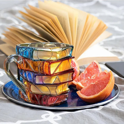 MugArt | Mug with Painted Book