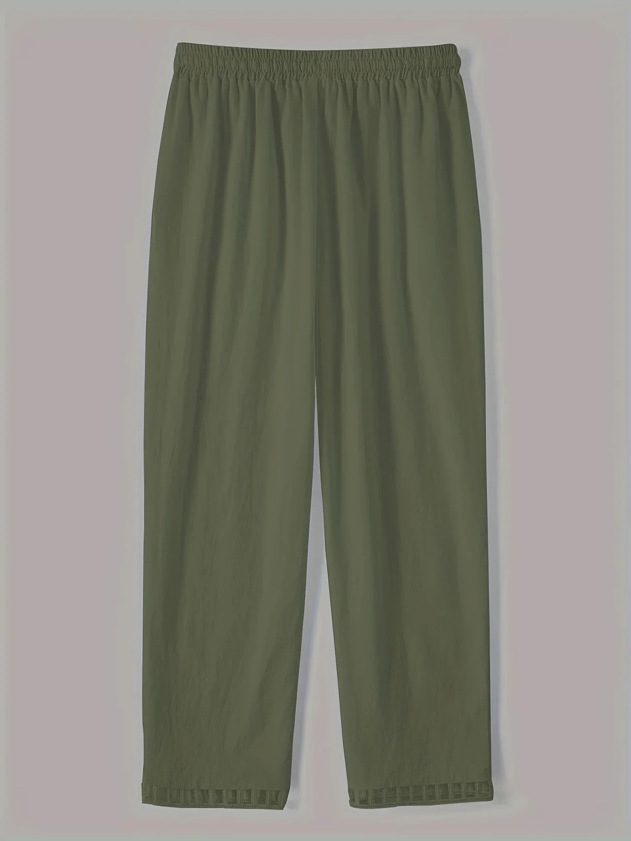 Tracey | Contrast Trim Cropped Pants