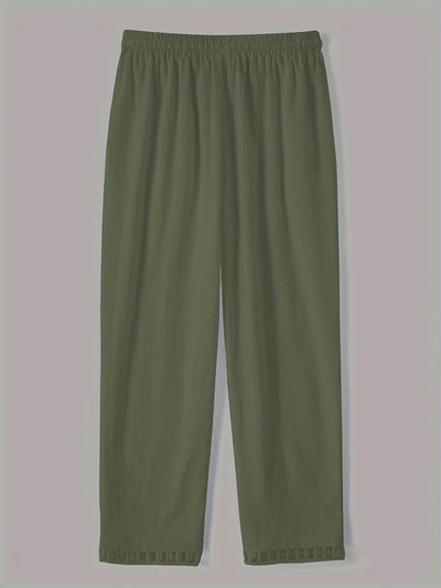 Tracey | Contrast Trim Cropped Pants
