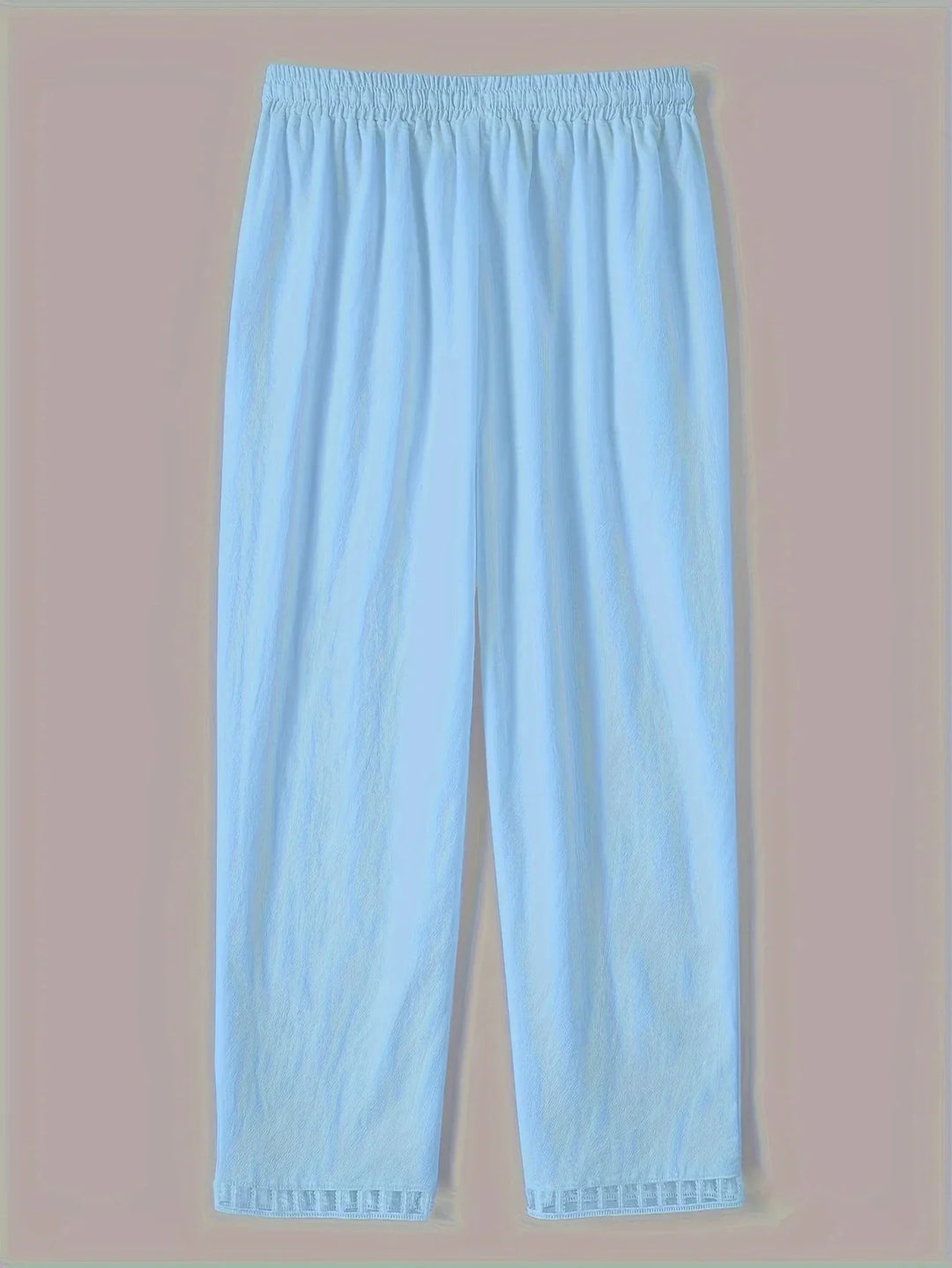 Tracey | Contrast Trim Cropped Pants