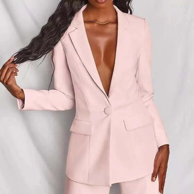 Meghan | Tailored Blazer & Wide-Leg Trousers
