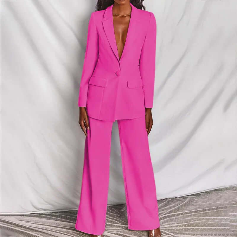 Meghan | Tailored Blazer & Wide-Leg Trousers