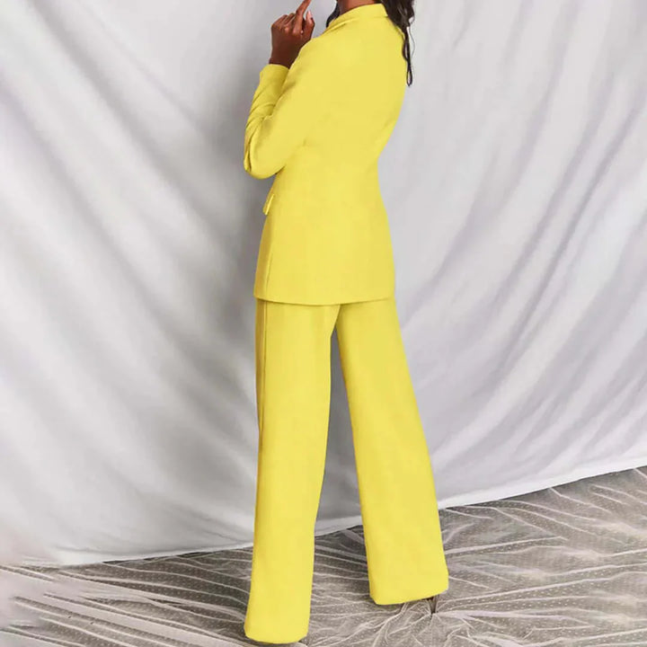 Meghan | Tailored Blazer & Wide-Leg Trousers