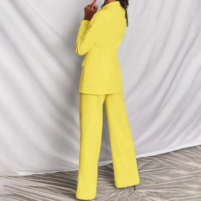Meghan | Tailored Blazer & Wide-Leg Trousers