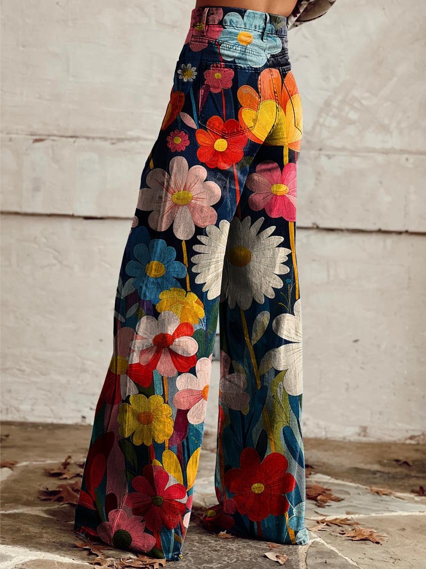 Marianne™ | Colorful Wide Leg Pants