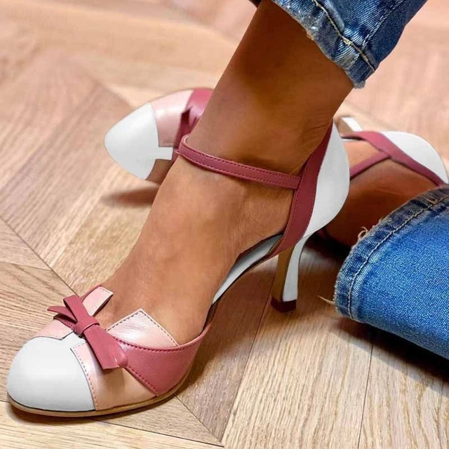 Janine | Elegant Rond Toe Heels