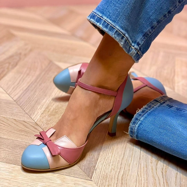 Janine | Elegant Rond Toe Heels