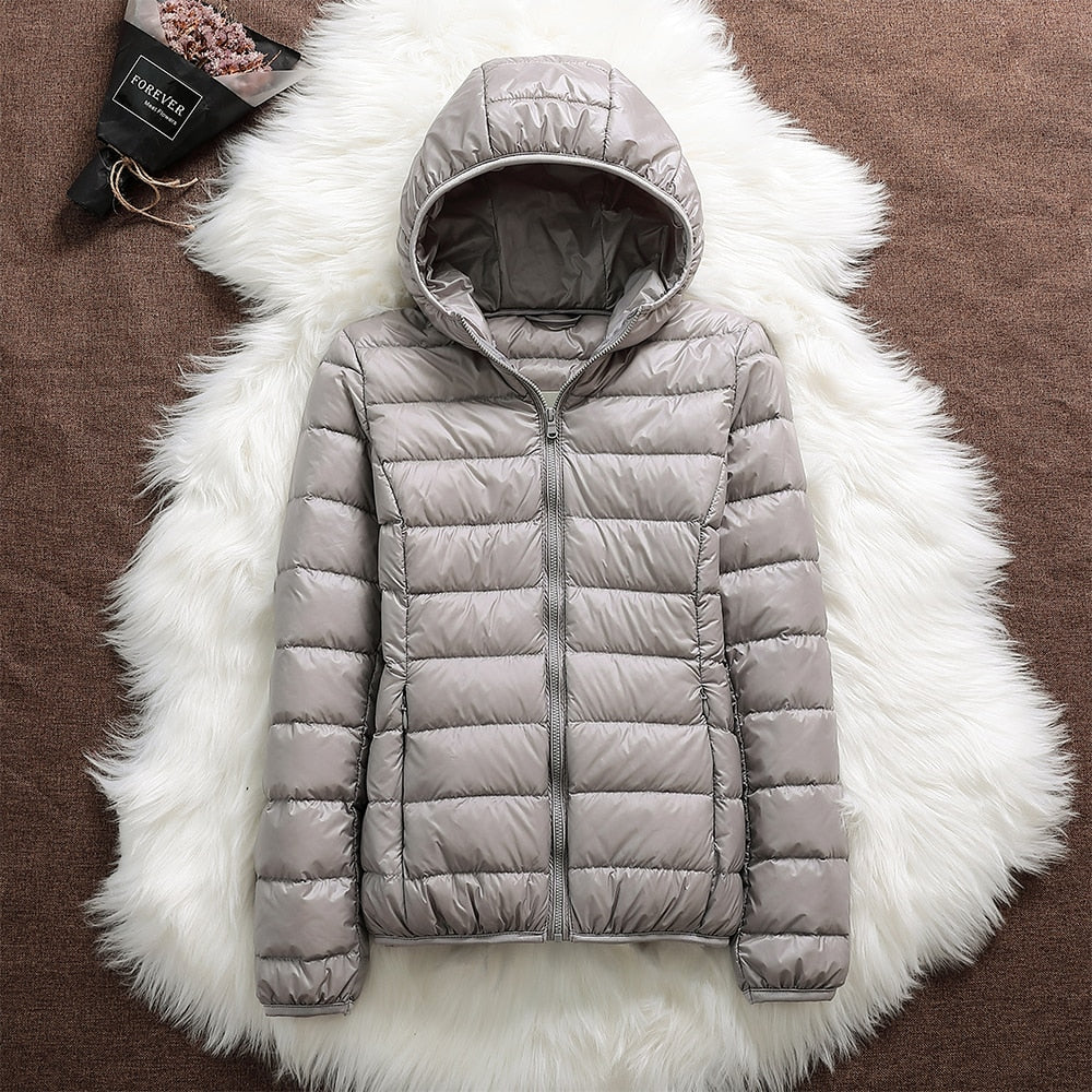 Isabella™ | New Waterproof Jacket with White Duck Down Filling