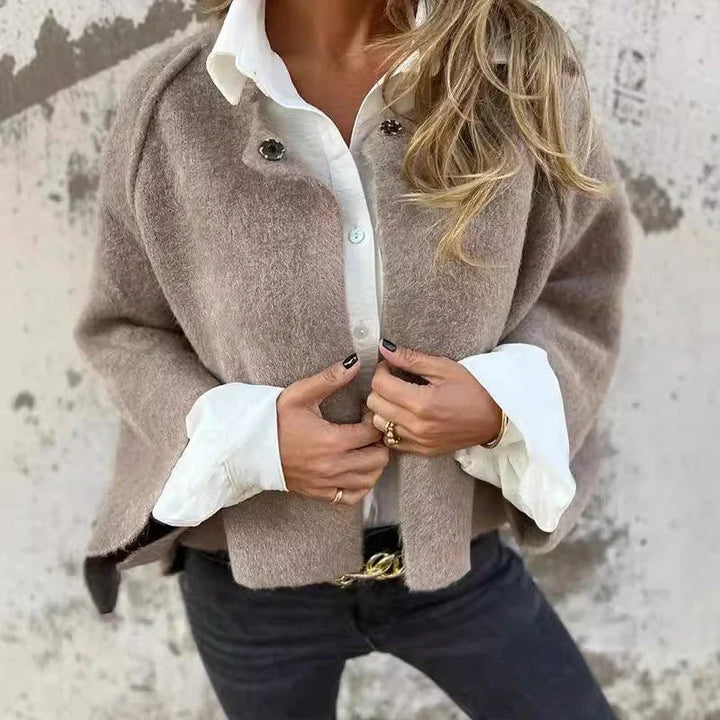 Elisa | Short Jacket with Chic Flared Sleeves