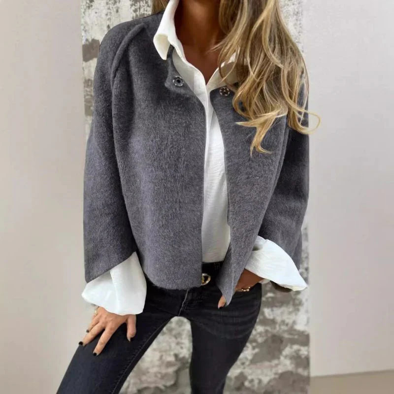 Elisa | Short Jacket with Chic Flared Sleeves
