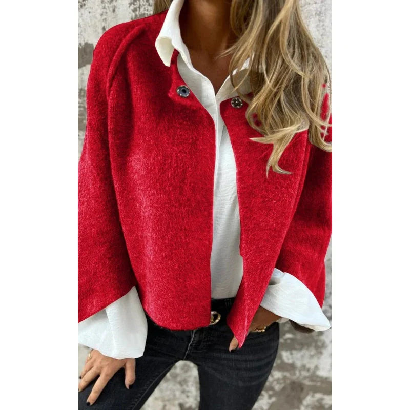 Elisa | Short Jacket with Chic Flared Sleeves